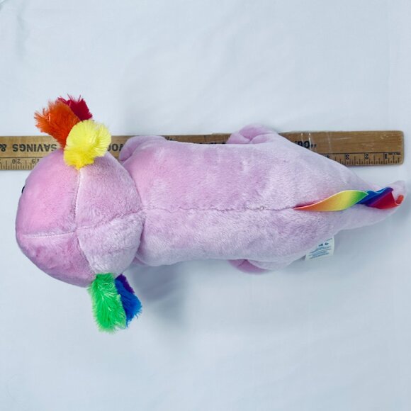 Build-a-Bear Pink Axolotl Rainbow Antenna Plush - Picture 11 of 11
